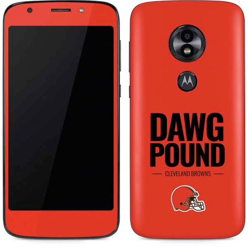 NFL Cleveland Browns Team Motto Moto E5 Play Skin